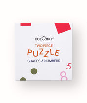 Puzzle Čísla a tvary
